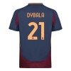 Virallinen Fanipaita + Shortsit AS Roma Dybala 21 Kolmas Pelipaita 2024-25 - Lasten